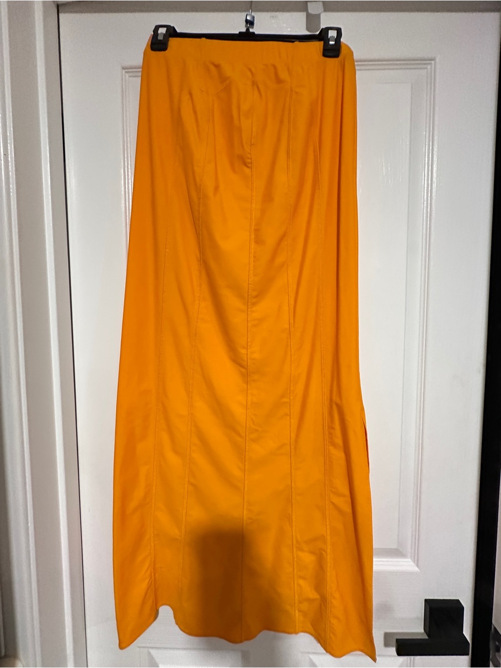 Jacquemus Orange Maxi Skirt